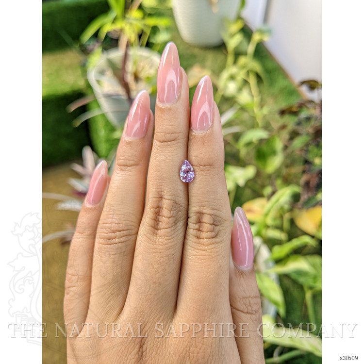 1.16 Ct. Pinkish Purple Sapphire from Ceylon (Sri Lanka)