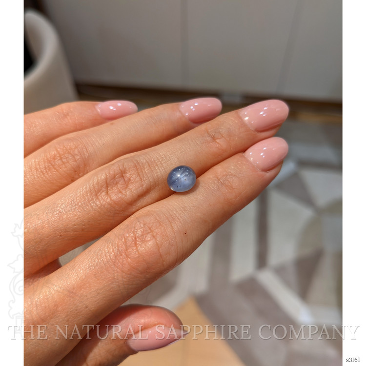 4.14 Ct. Blue Star Sapphire from Burma (Myanmar)