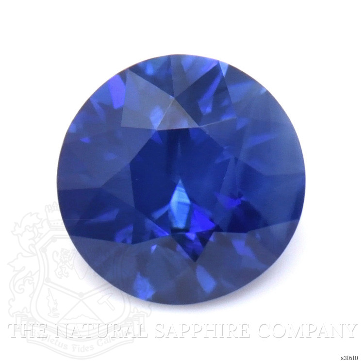 0.74 Ct. Blue Sapphire from Ceylon (Sri Lanka)