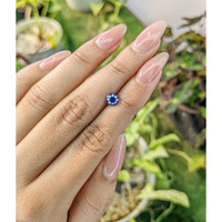 0.74 Ct. Blue Sapphire from Ceylon (Sri Lanka) Life Style