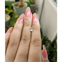 0.62 Ct. Peach Sapphire from Ceylon (Sri Lanka) Life Style
