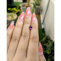 1.24 Ct. Pinkish Purple Sapphire from Ceylon (Sri Lanka) Life Style