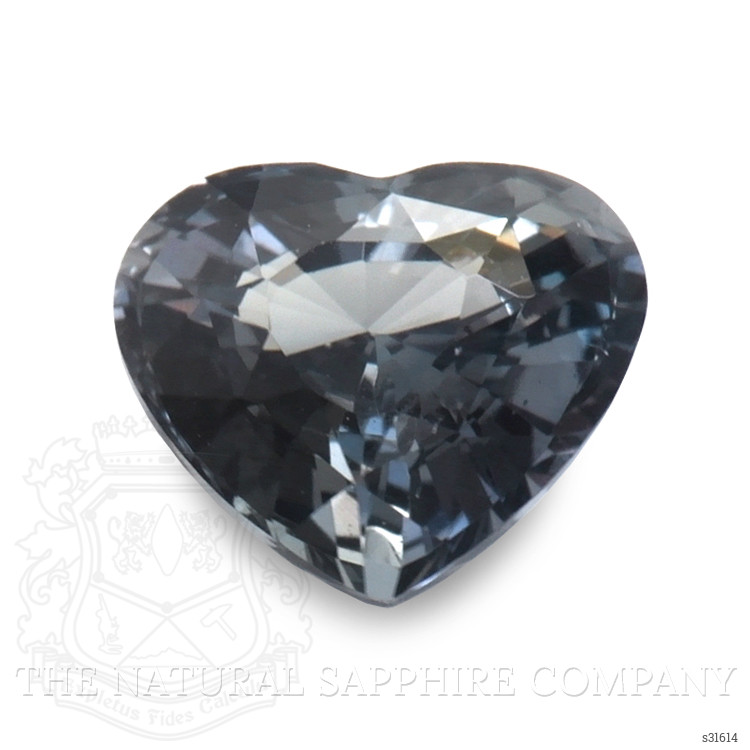 1.57 Ct. Bluish Grey Sapphire from Ceylon (Sri Lanka)