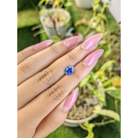 1.57 Ct. Blue Sapphire from Ceylon (Sri Lanka) Life Style