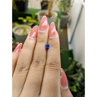 0.88 Ct. Blue Sapphire from Ceylon (Sri Lanka) Life Style