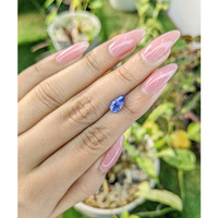 1.64 Ct. Blue Sapphire from Ceylon (Sri Lanka) Life Style