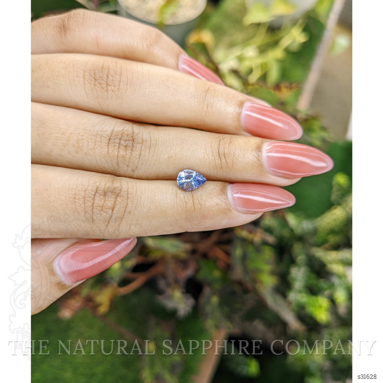 1.08 Ct. Blue Sapphire from Ceylon (Sri Lanka)