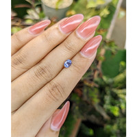 0.72 Ct. Blue Sapphire from Ceylon (Sri Lanka) Life Style