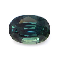 0.90 Ct. Bluish Green Sapphire from Madagascar Video