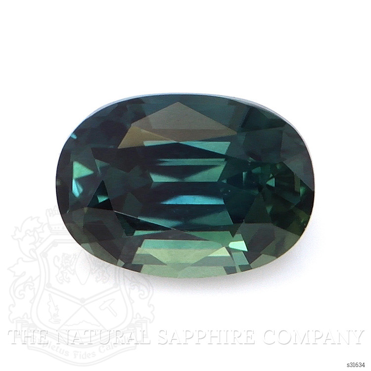 0.90 Ct. Bluish Green Sapphire from Madagascar