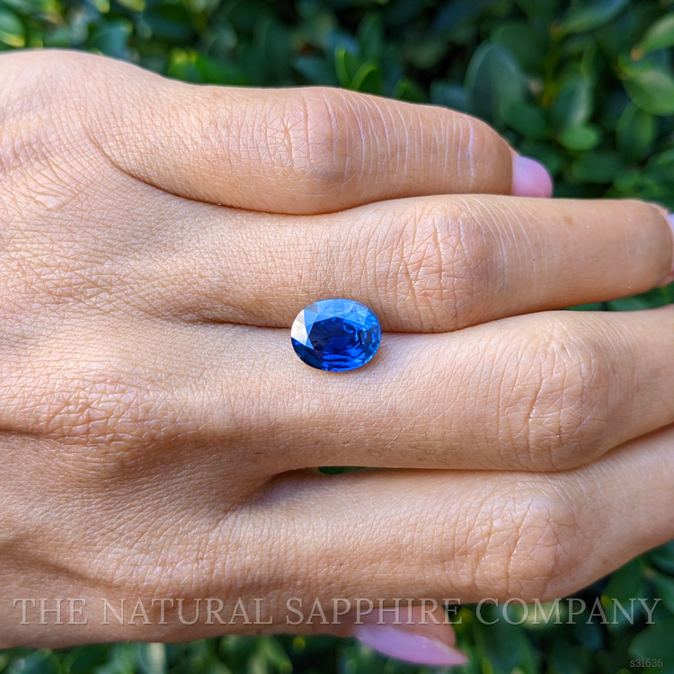 3.50 Ct. Blue Sapphire from Thailand