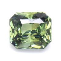 1.09 Ct. Yellowish Green Sapphire from Madagascar Video