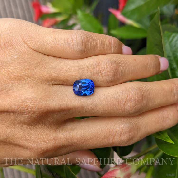 5.17 Ct. Blue Sapphire from Ceylon (Sri Lanka)