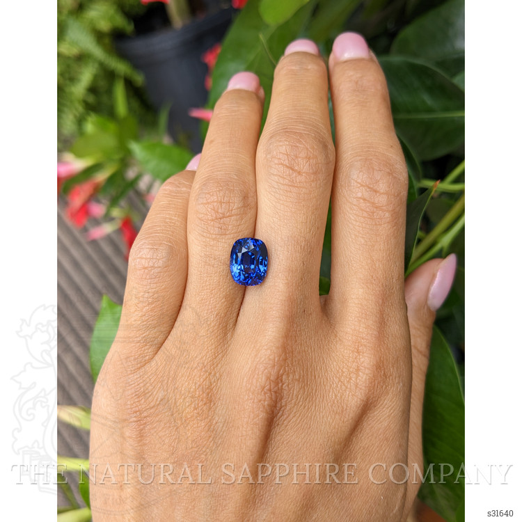 5.17 Ct. Blue Sapphire from Ceylon (Sri Lanka)