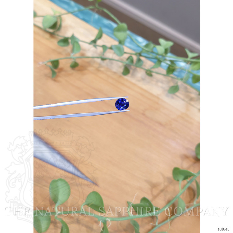 4.19 Ct. Blue Sapphire from Ceylon (Sri Lanka)