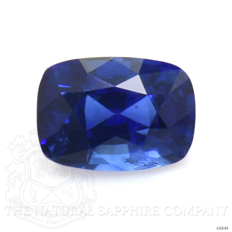 0.88 Ct. Blue Sapphire from Ceylon (Sri Lanka)