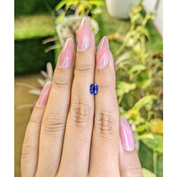 0.88 Ct. Blue Sapphire from Ceylon (Sri Lanka) Life Style