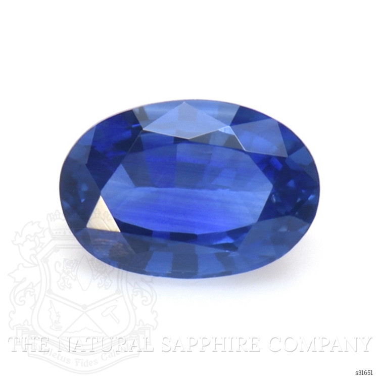 0.80 Ct. Blue Sapphire from Ceylon (Sri Lanka)