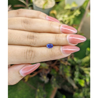 0.80 Ct. Blue Sapphire from Ceylon (Sri Lanka) Life Style