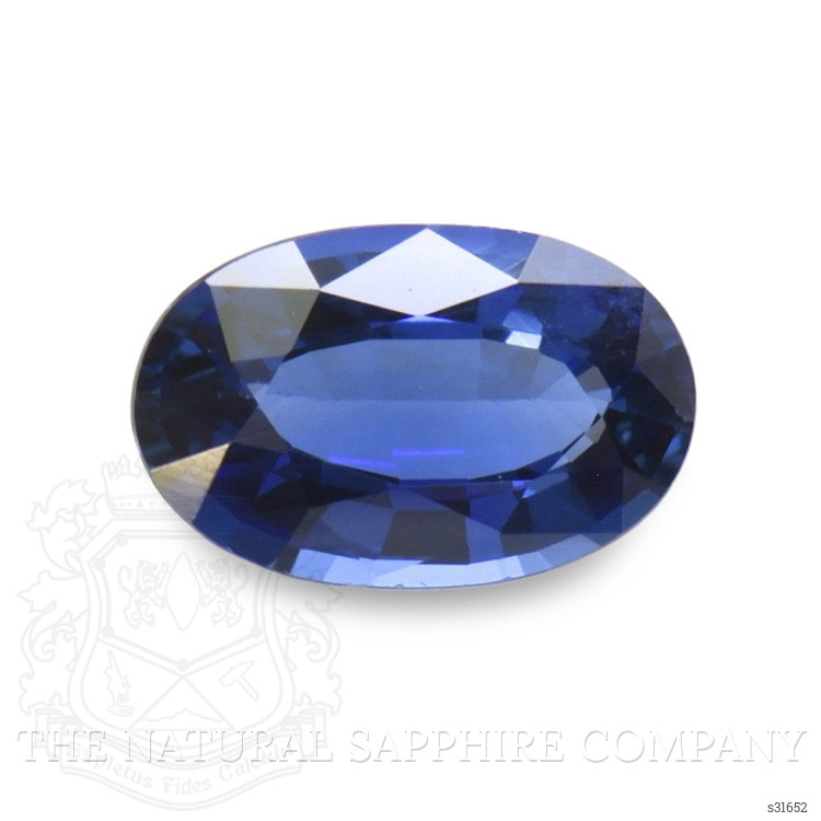0.68 Ct. Blue Sapphire from Ceylon (Sri Lanka)