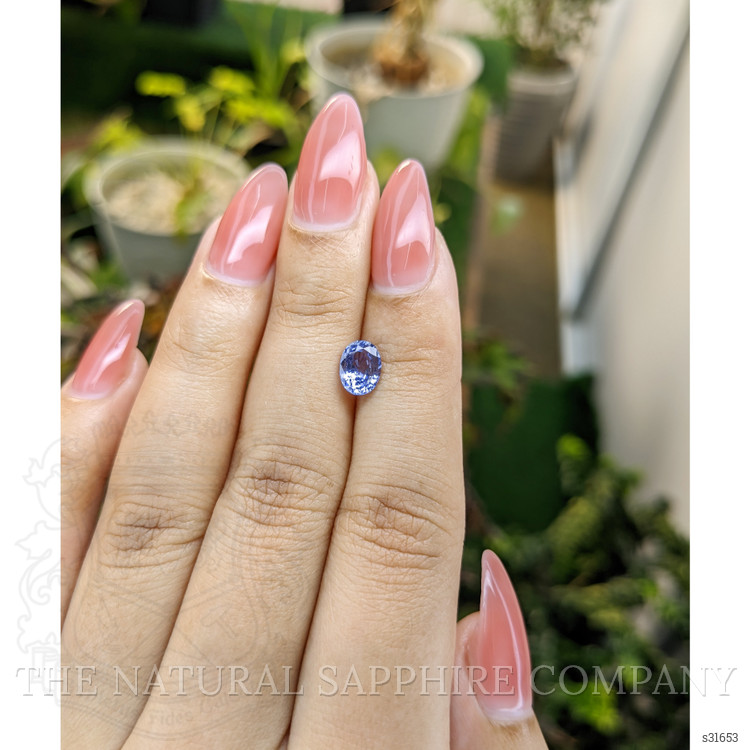 1.16 Ct. Blue Sapphire from Ceylon (Sri Lanka)