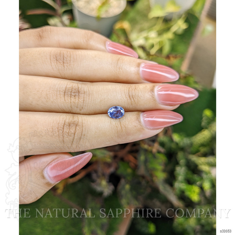 1.16 Ct. Blue Sapphire from Ceylon (Sri Lanka)