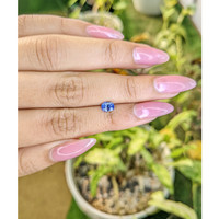 0.75 Ct. Blue Sapphire from Ceylon (Sri Lanka) Life Style