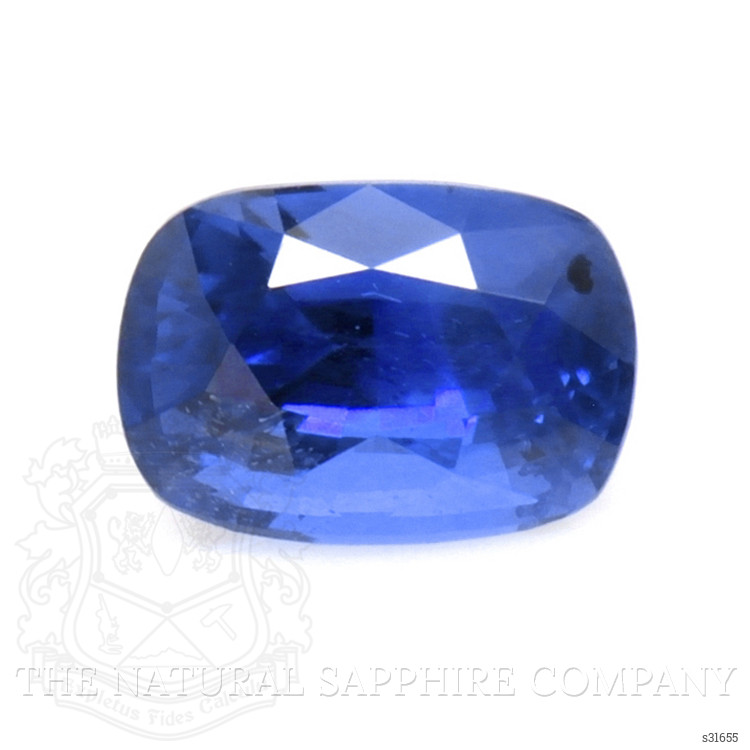 0.69 Ct. Blue Sapphire from Ceylon (Sri Lanka)