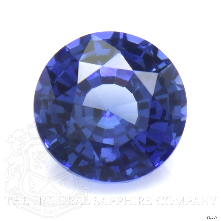 0.63 Ct. Blue Sapphire from Ceylon (Sri Lanka)