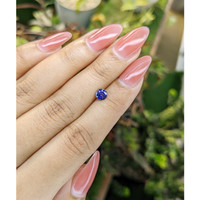 0.63 Ct. Blue Sapphire from Ceylon (Sri Lanka) Life Style
