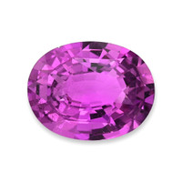 3.13 Ct. Pinkish Purple Sapphire from Ceylon (Sri Lanka) Video