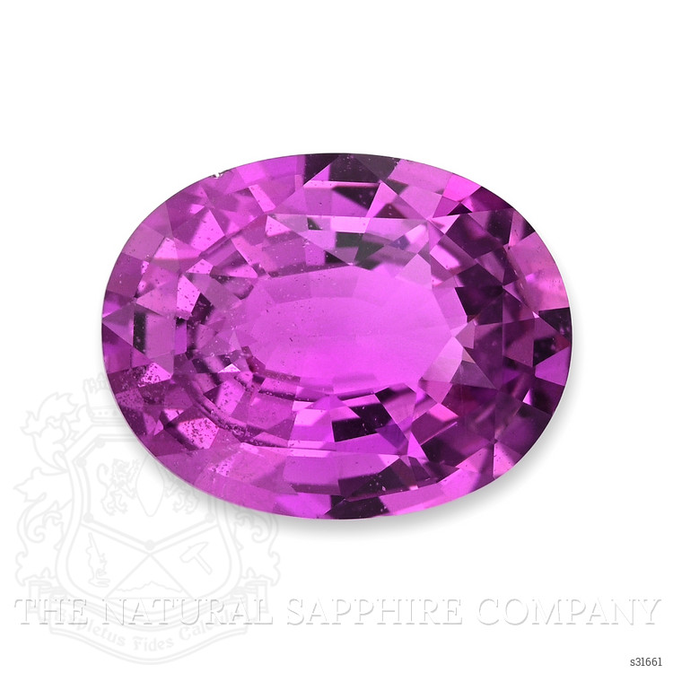 3.13 Ct. Pinkish Purple Sapphire from Ceylon (Sri Lanka)