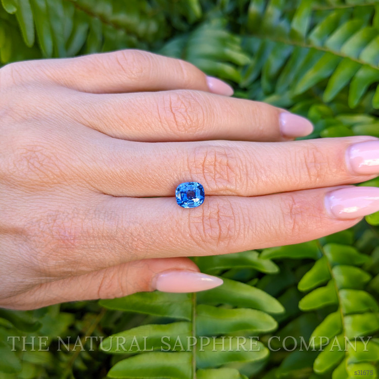 2.61 Ct. Blue Sapphire from Ceylon (Sri Lanka)