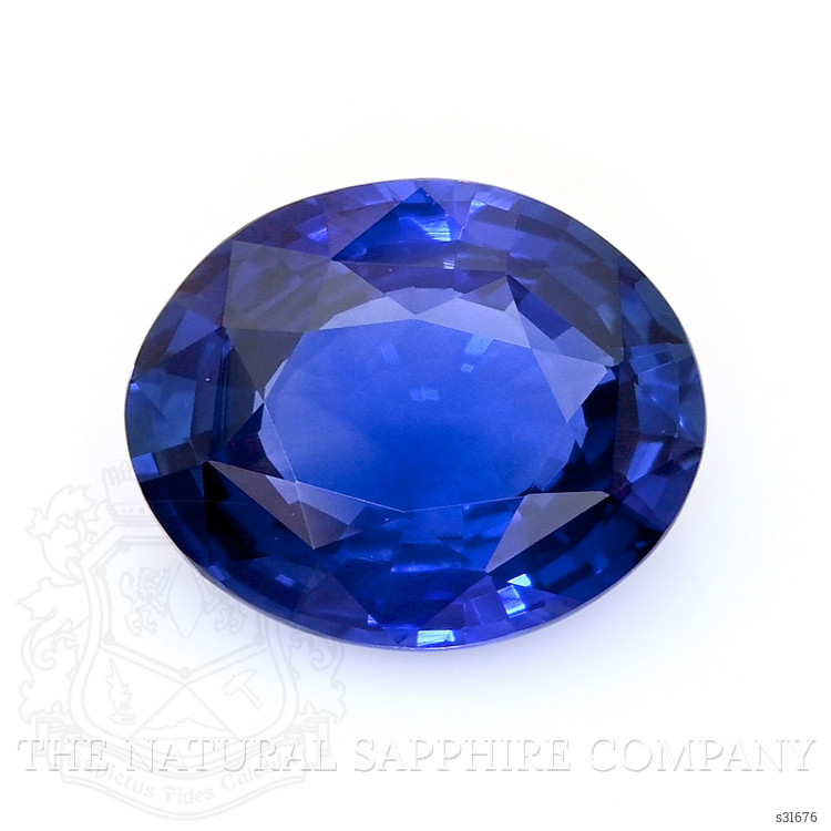 4.05 Ct. Blue Sapphire from Ceylon (Sri Lanka)