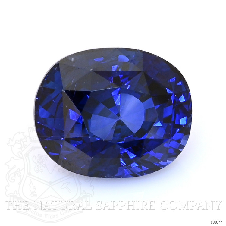 3.55 Ct. Blue Sapphire from Ceylon (Sri Lanka)