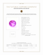 5.02 Ct. Sapphire from Burma (Myanmar) Scan Report