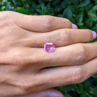 2.50 Ct. Pink Sapphire from Ceylon (Sri Lanka) Life Style