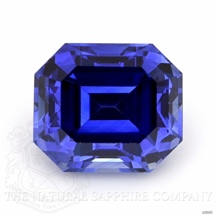 3.51 Ct. Blue Sapphire from Ceylon (Sri Lanka)