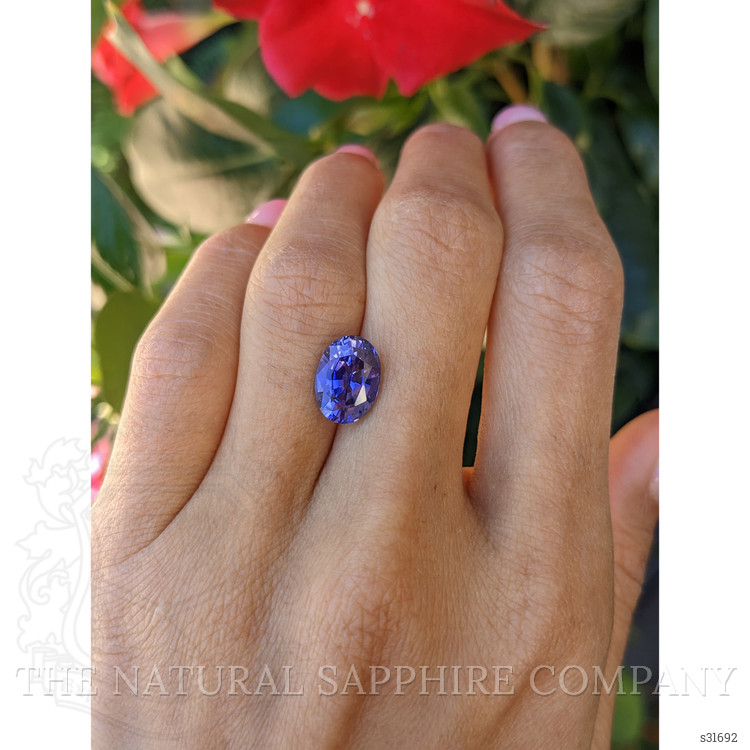 3.99 Ct. Purple Sapphire from Madagascar