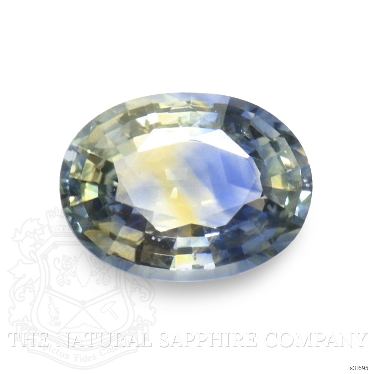 1.16 Ct. Bi Color / Parti Sapphire from Ceylon (Sri Lanka)