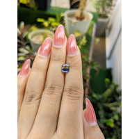 1.63 Ct. Bi Color Sapphire from Ceylon (Sri Lanka) Life Style