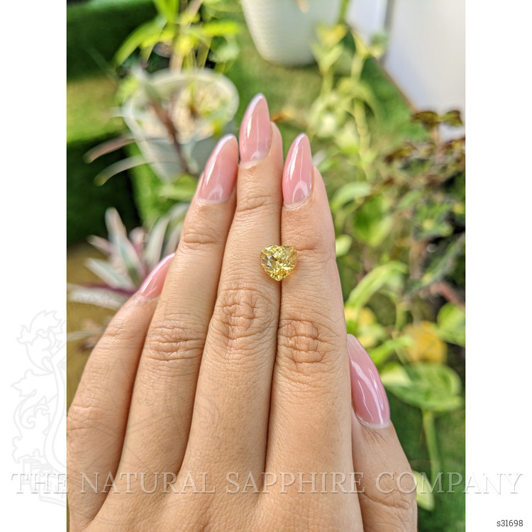 3.32 Ct. Yellow Sapphire from Ceylon (Sri Lanka)