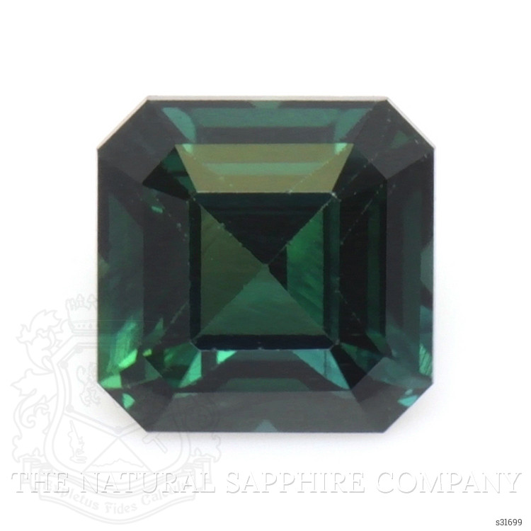 1.64 Ct. Green Sapphire from Ceylon (Sri Lanka)
