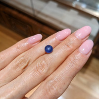 3.07 Ct. Blue Star Sapphire from Burma (Myanmar) Life Style