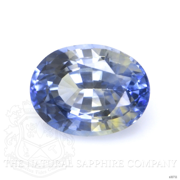 0.96 Ct. Bi Color Sapphire from Ceylon (Sri Lanka)