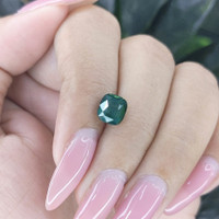 2.58 Ct. Green Sapphire from Ceylon (Sri Lanka) Life Style