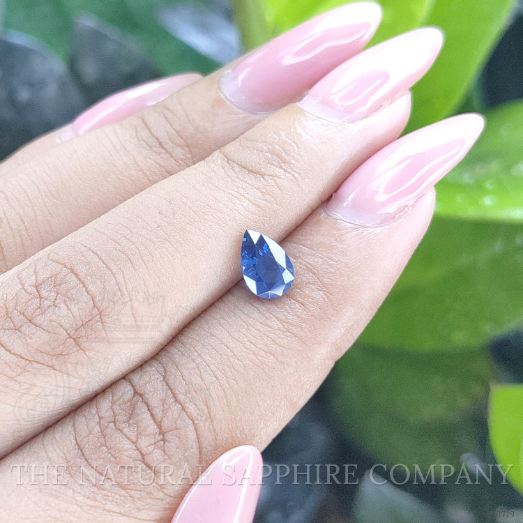 1.19 Ct. Blue Sapphire from Ceylon (Sri Lanka)