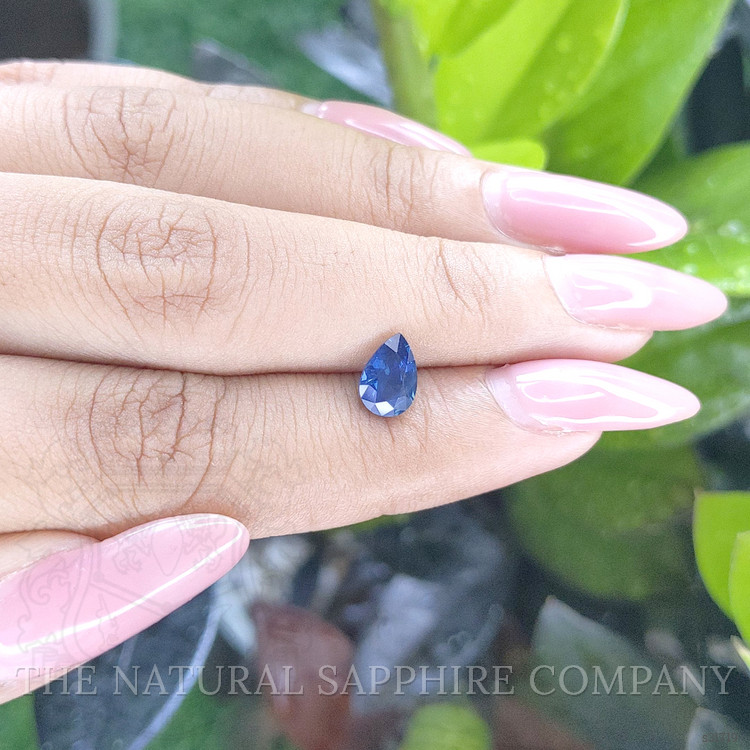 1.19 Ct. Blue Sapphire from Ceylon (Sri Lanka)