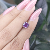 1.52 Ct. Pinkish Purple Sapphire from Ceylon (Sri Lanka) Life Style