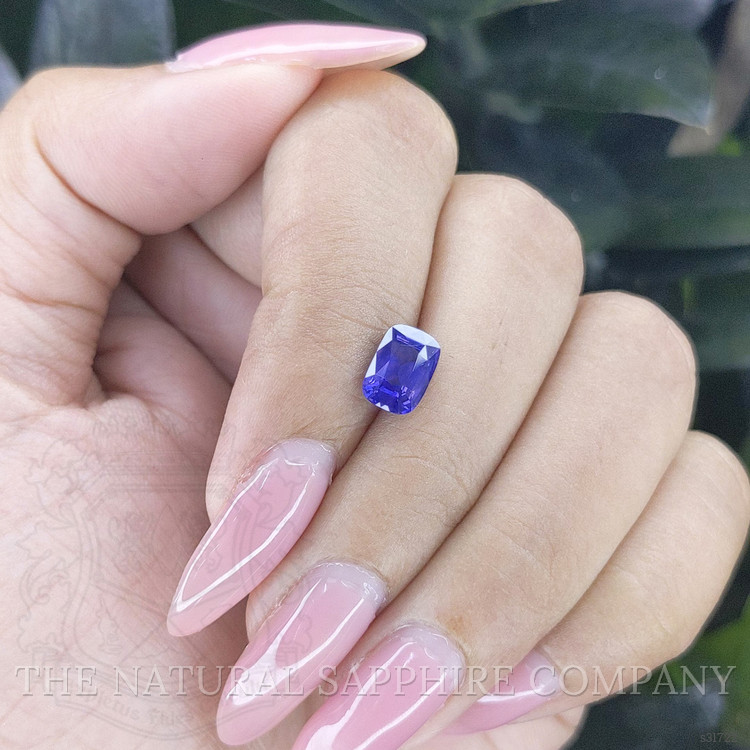 1.54 Ct. Violet Sapphire from Ceylon (Sri Lanka)
